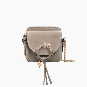NWT See by Chloe Joan Camera Bag in Motty Gray